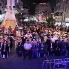 الامسية الرمضانية في ميدان الشهيد ياسر عرفات