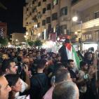 فيديو- مظاهرة وسط رام الله رفضا لإجراءات السلطة في غزة