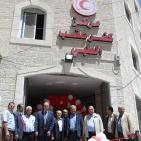 افتتاح مركز جمعية الهلال الاحمر في كفر عقب