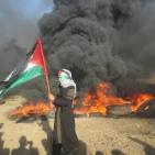 شهيد ومئات الاصابات على حدود قطاع غزة