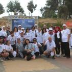 العشرات يشاركون في فعالية 