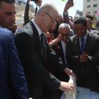 وضع حجر الاساس لأضخم مركز تسوق في فلسطين 