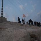 قوات الاحتلال تهدم قرية الوادي الأحمر الجديدة