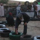 رفع العلم الفلسطيني تحت شعار 