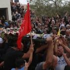 تشييع جثمان الشهيد محمد الريماوي إلى مثواه الأخير