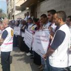 الطواقم الطبية تتطالب بحماية من بطش الاحتلال الإسرائيلي