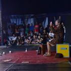 عرض في خيمة بيرزيت ضمن مهرجان سيرك فلسطين