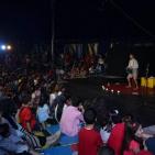 عرض في خيمة بيرزيت ضمن مهرجان سيرك فلسطين