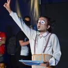 عرض في خيمة بيرزيت ضمن مهرجان سيرك فلسطين