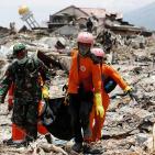 ارتفاع كبير في عدد ضحايا زلزال وتسونامي إندونيسيا