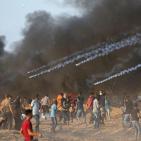 بالأسماء- 7 شهداء و252 اصابة على حدود غزة