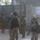 كسر قرار إغلاق مدرسة الساوية جنوب نابلس