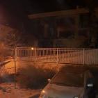 بالصور: صاروخ أطلق من غزة يسقط في بئر السبع 