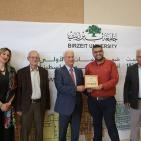 لقاء وتكريم المؤسسات الإعلامية في جامعة بيرزيت