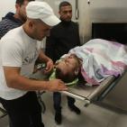 وداع الشهيد عثمان لدادوة في المستشفى الاستشاري برام الله