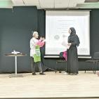 تخريج طالبات مشروع تعزيز الفرص الاقتصادية للفتيات القياديات