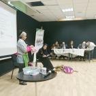 تخريج طالبات مشروع تعزيز الفرص الاقتصادية للفتيات القياديات