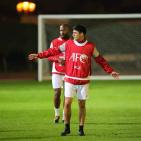 تدريبات الفدائي في الامارات استعدادا للقاء سوريا ضمن بطولة كأس آسيا 2019 