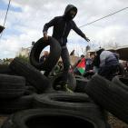 بالصور.. مواجهات بين المواطنين وقوات الاحتلال في كفر قدوم