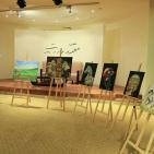 افتتاح معرض الفنانة التشكيلية جيهان أبو عمر