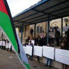 وقفة تضامنية مع الجولان في الخليل