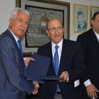 مؤسسة إنجاز فلسطين توقع اتفاقية مع هيئة سوق رأس المال