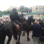 شرطة الاحتلال تعتدي وتعتقل متظاهرين ضد نتنياهو بالناصرة