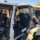 بالصور.. مصرع مواطنين بحادث سير مروع شرق الخليل