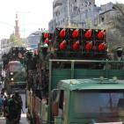 بالفيديو والصور.. عرض عسكري لكتائب القسام في غزة