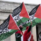 بالصور: تظاهرة حاشدة في واشنطن تنديدًا بجرائم الاحتلال الإسرائيلي