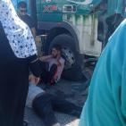 صور.. إصابات في حادث سير جنوب شرق بيت لحم