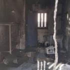 بالصور: توتر في السجون والأسرى يحرقون غرفا ردا على القمع