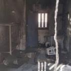 بالصور: توتر في السجون والأسرى يحرقون غرفا ردا على القمع
