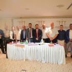 توقيع اتفاقية انطلاق فعاليات معرض فلسطين العقاري 2021