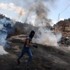 11 إصابة بالرصاص والعشرات بالاختناق خلال المواجهات في بيتا