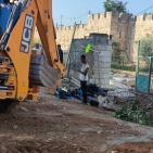 شاهد.. الاحتلال يستأنف تجريف المقبرة اليوسفية في القدس