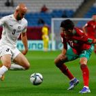 كأس العرب 2021.. منتخب فلسطين يخسر أمام المغرب برباعية نظيفة