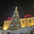 صور: إضاءة شجرة الميلاد في شفاعمرو
