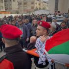 بالصور: تشييع جثمان الشهيد جميل الكيال في نابلس