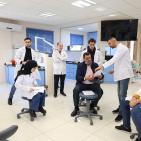 انتظام التعليم الوجاهي في الجامعة العربية الأمريكية بجنين 