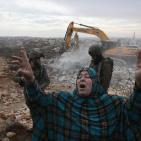 صور: الاحتلال يهدم منزلا جنوب الخليل