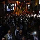 إيقاد شعلة الانطلاقة الـ57 للثورة الفلسطينية وحركة 