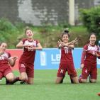 واعدات فلسطين يحصدن المركز الثالث في بطولة غرب آسيا 2022
