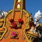 بالصور.. تماثيل من البرتقال والليمون بمهرجان في فرنسا