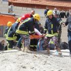 الدفاع المدني يصدر تقريرا حول حادثة انهيار المبنى في طولكرم