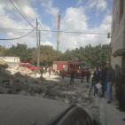 مصرع عاملين وإصابة آخرين جراء انهيار مبنى قيد الانشاء في طولكرم