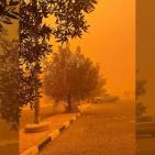 فيديو: توقف الملاحة الجوية في مطار الكويت الدولي