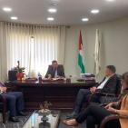 إدارة شركة كهرباء القدس تلتقي برؤساء بلديات وتقدم التهاني