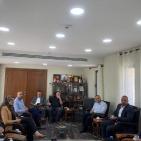إدارة شركة كهرباء القدس تلتقي برؤساء بلديات وتقدم التهاني