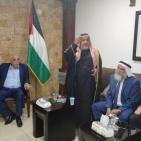 بالصور: قاضي عشائري أردني يصل فلسطين لهذا السبب